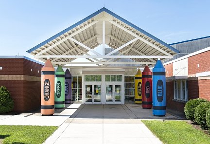 Marshall Elementary School - Front of Building